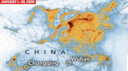 ناسا تعرض صورا مذهلة لانخفاض التلوث في الصين بعد تفشي الفيروس