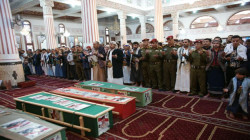 تشييع جثامين عدد من شهداء الوطن والقوات المسلحة بصنعاء