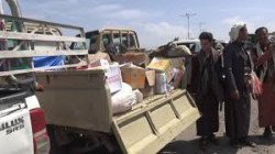 قافلة من أبناء جبل الشرق بذمار دعما للمرابطين في الجبهات