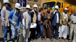  تدشين حملة رش وقائية من فيروس كورونا في مدينة المحويت 