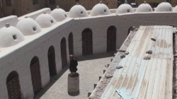 تفقد سير أعمال الصيانة والترميم في الجامع الكبير بمدينة إب القديمة