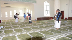 تفقد أعمال رش وتعقيم المساجد بمدينة ذمار