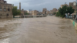 أمين العاصمة ونائب وزير الأشغال يتفقدان أضرار السيول بمديرية السبعين