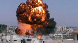 انفجارات عنيفة   باحد المواقع العسكرية بمدينة حمص السورية
