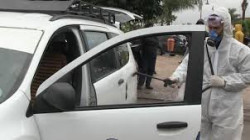 صندوق النظافة بصنعاء ينفذ حملة رش في عدد من المكاتب التنفيذية