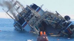 غرق سفينة إيرانية في المياه الإقليمية العراقية