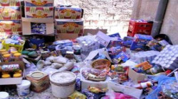 ضبط ثمان مخالفات ومواد منتهية في شرس بحجة