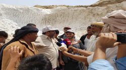 تفقد مناجم الملح والجبس في الصليف بالحديدة