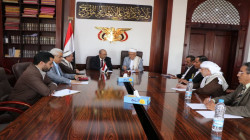 عضو السياسي الأعلى النعيمي يلتقي رئيس وأعضاء مجلس القضاء