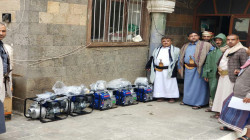توزيع مولدات شفط مياه بالمناطق المتضررة بأمانة العاصمة