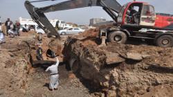 بدء فتح مجاري السيول بغول الشيخ في بني حشيش
