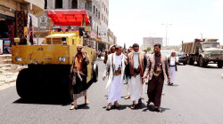 تفقد سير العمل في مشروع صيانة طرق ذمار
