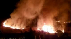 قوات الاحتلال تفتعل حريقاً شرق بلدة مجدل شمس المحتلة بريف القنيطرة الشمالي السوري