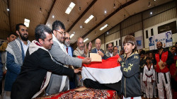 عضو السياسي الأعلى الحوثي يكرم فريق أهلي صنعاء للتايكواندو