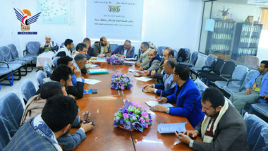 Discussing proactive plan to confront damage of floods in Sana'a Governorate
