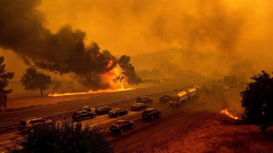 دخان حرائق ولايتي كاليفورنيا وأوريغون يغطي أميركا بأكملها