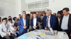 تفقد سير العمل بمشروع استكمال مبنى كلية الطب بجامعة إب