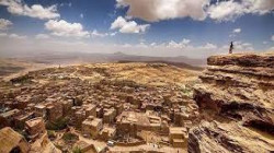 الاطلاع على مناطق النزاع بين قبائل وكشة والصوفي في عمران