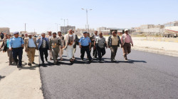 تفقد سير العمل في مشروع إعادة تأهيل الدائري الجنوبي بذمار