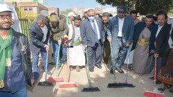 رئيس الوزراء يدشن حملة النظافة المجتمعية بأمانة العاصمة
