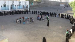 قافلة من حرائر سنحان بمحافظة صنعاء للمرابطين في الجبهات