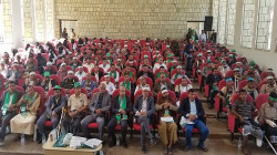 المستشفى الميداني وفرع مؤسسة الشهداء بحجة ينظمان فعالية بالمولد النبوي