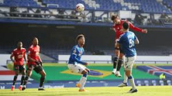 مانشستر يونايتد يتجاوز مضيفه إيفرتون بنتيجة 3-1 ضمن الدوري الإنجليزي