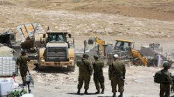 الاحتلال الاسرائيلي يطرد عائلات فلسطينية في الأغوار الشمالية