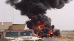 انفجار يستهدف رتلاً لقوات التحالف الأمريكي في العراق