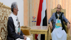 الرئيس المشاط يلتقي رئيس اللجنة المركزية للحزب الاشتراكي اليمني