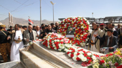 النعيمي والجنيد يزوران ضريح الرئيس الشهيد الصماد