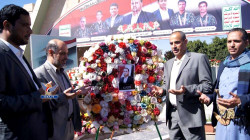 قيادات وزارة النقل وهيئاتها تزور ضريح الشهيد الصماد وروضة الخمسين