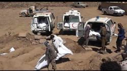 دفن 20 جثة مجهولة الهوية في محافظة المحويت