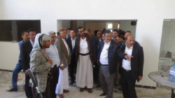 محافظ إب يتفقد العمل بمبنى كلية الطب بجامعة إب