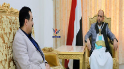 الرئيس المشاط يلتقي نائب المدير التنفيذي للشركة اليمنية للغاز