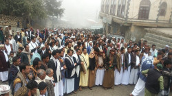 مسيرة حاشدة بمدينة المحويت للتنديد بالحصار الأمريكي على الشعب اليمني