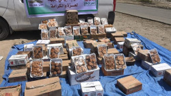 قافلة غذائية من أبناء الصلو بتعز للمرابطين في الجبهات