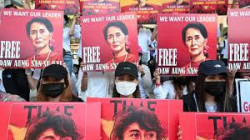آسيان ستدعو لجمع الزعيمة المسجونة والجيش في ميانمار