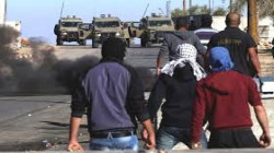 إصابة ثلاثة شبان برصاص الاحتلال واعتقال آخر في مواجهات بمخيم الدهيشة