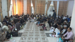 مشايخ ووجهاء مقبنة بتعز يؤكدون الحرص على تحرير مناطق المحافظة