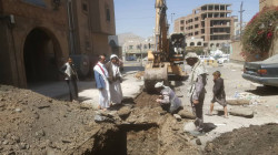 بدء تنفيذ مشروع صرف صحي بمديرية الثورة بالأمانة