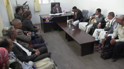 مناقشة سير العمل في مكتب أوقاف محافظة صنعاء