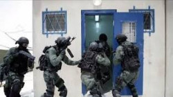 قوات القمع التابعة للاحتلال تقتحم سجن 