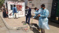 تنفيذ اعمال نظافة بمستشفى فلسطين بأمانة العاصمة