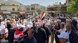 سكان الجولان السوري يقيمون احتفال بالذكرى الـ 75 لجلاء الاستعمار الفرنسي