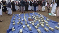 قافلة عينية ومالية من أبناء الحزم بإب للمرابطين في الجبهات
