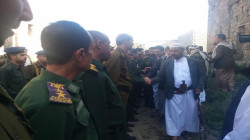 تفقد منتسبي قوات الأمن العام والأمن المركزي بمركز محافظة ريمة