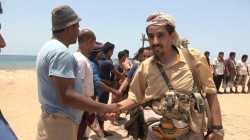 وكيل أول محافظة الحديدة يتفقد المرابطين بجزيرة كمران