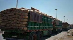 الاحتلال الامريكي يواصل سرقة ثروات سورية ويسرق 15 شاحنة محملة بالقمح