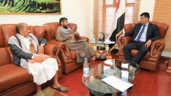 نائب رئيس الوزراء للشؤون الاقتصادية يلتقي محافظ ذمار